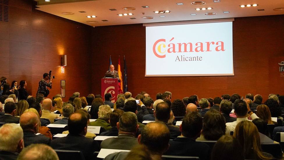 Caros Baño, presidente de la Cámara de Comercio de Alicante