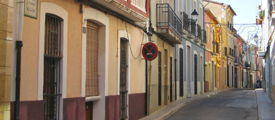 Calle de Beniarbeig. Imagen de archivo