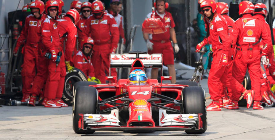 Alonso suma dos cuartos puestos en los dos grandes premios disputados. Reuters.