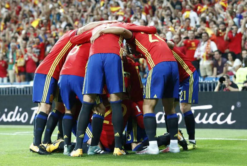 La selección española busca certificar su pase al Mundial