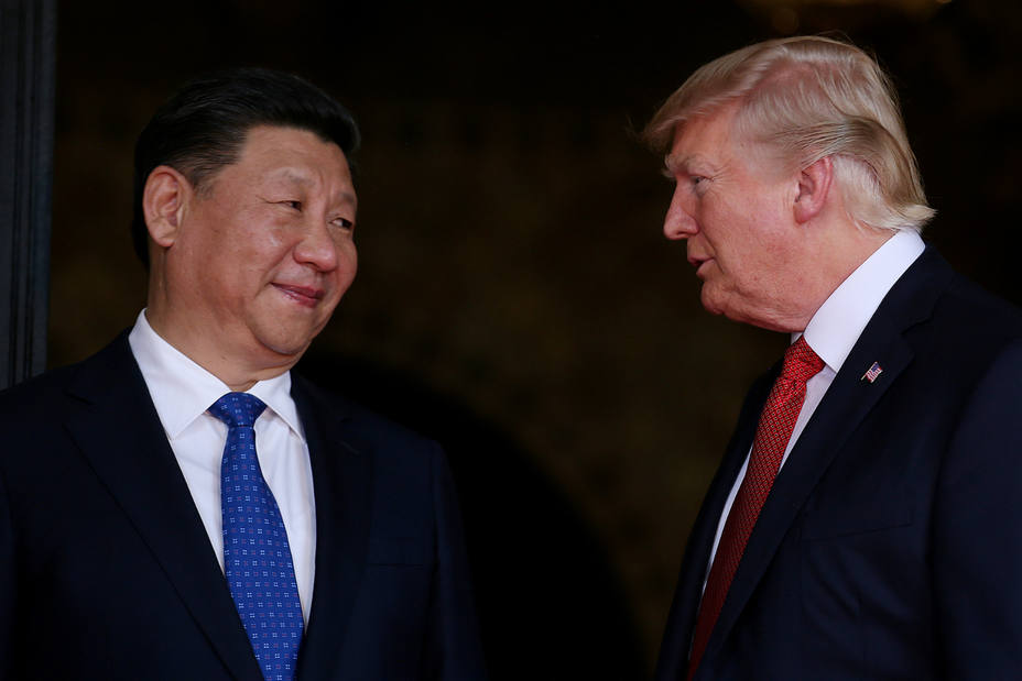 Xi Jinping y Donald Trump. REUTERS