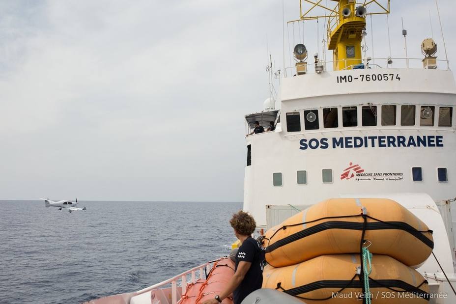 MSF denuncia que la Justicia de Italia ha ordenado inmovilizar su buque Aquarius por mala gestión de residuos