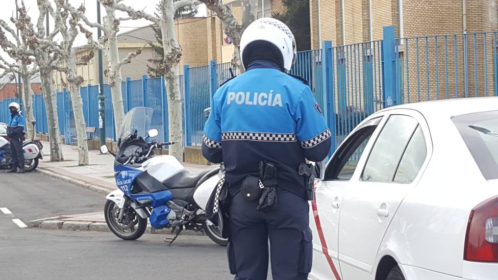 Policía local de León.