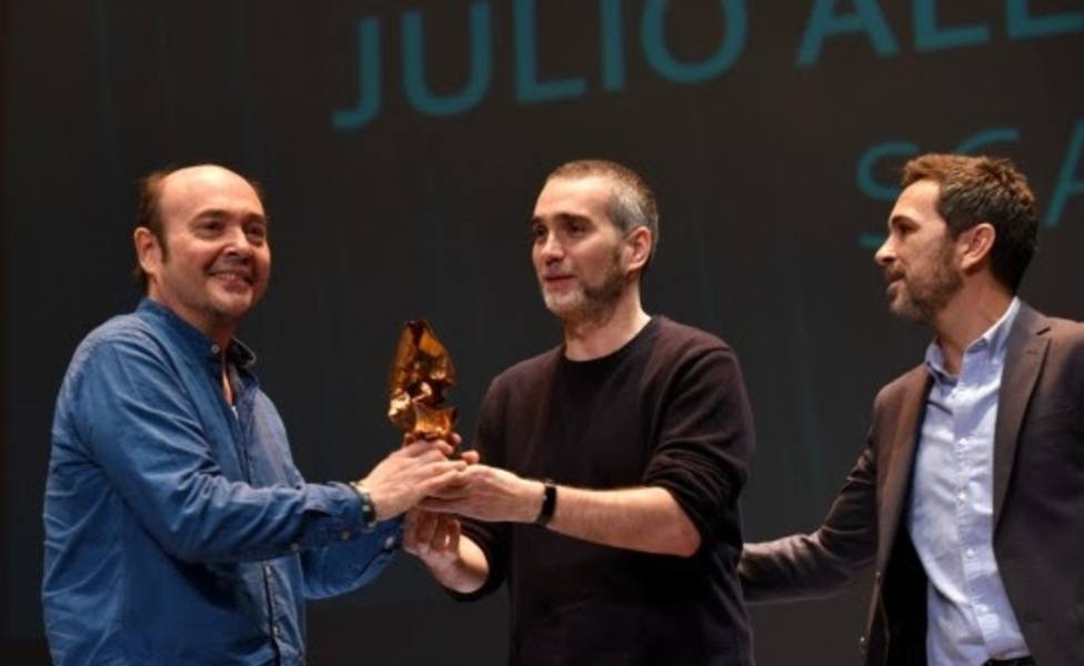 Javier Félix Echániz y Asier Guerricaechebarría por Sorbeltz, Premio SGAE de Guion Julio Alejandro