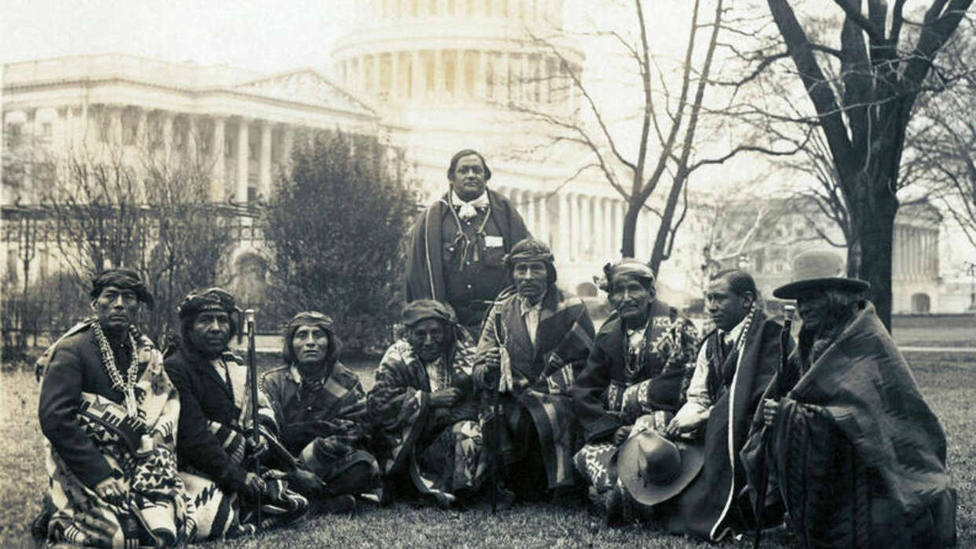EE.UU., el país donde se ataca a Colón, no reconoció a los nativos americanos como ciudadanos hasta 1924