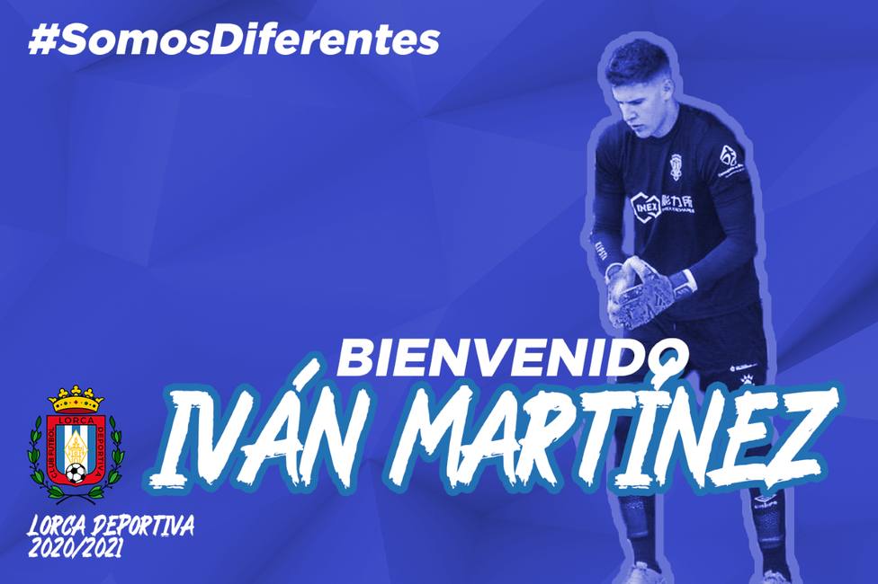 Iván Martínez, nuevo portero del CF Lorca Deportiva