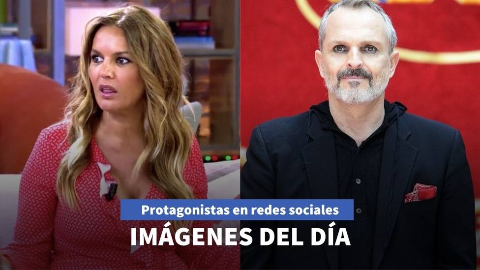 Imágenes del día: Miguel Bosé reaparece en redes y Marta López vuelve a enamorarse