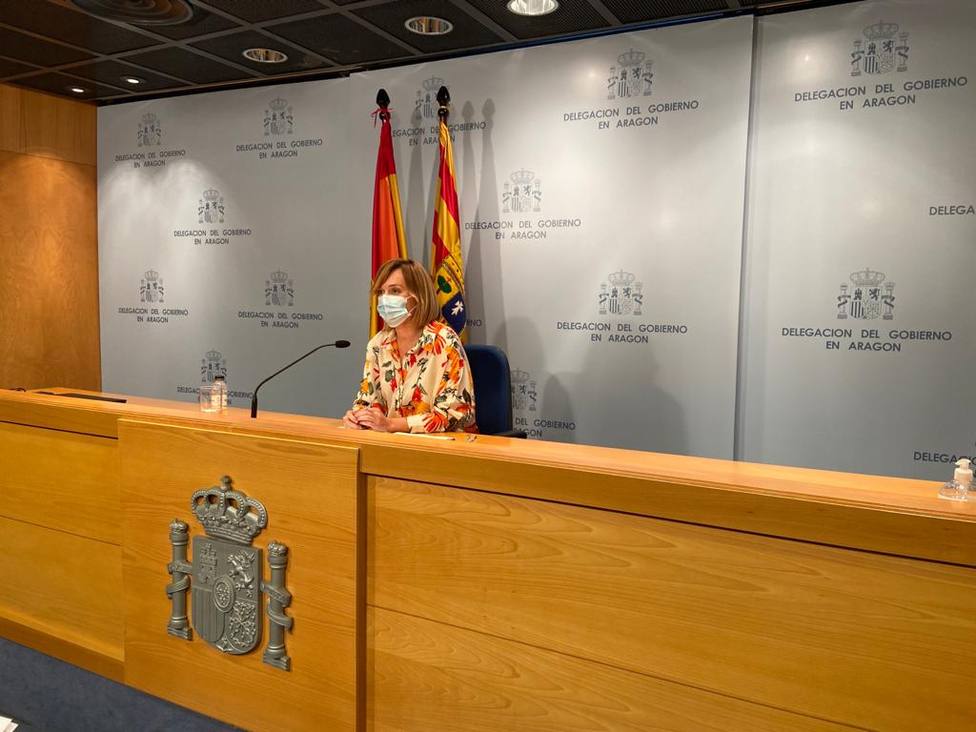 Pilar Alegría, Delegada del Gobierno en Aragón