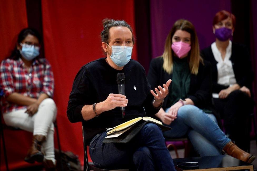 Acto Defendamos la sanidad pública organizado por Unidas Podemos
