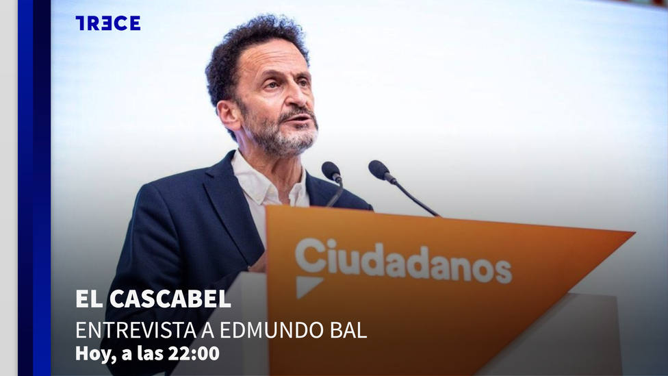 Este miércoles, El Cascabel entrevista a Edmundo Bal a partir de las 22.00h