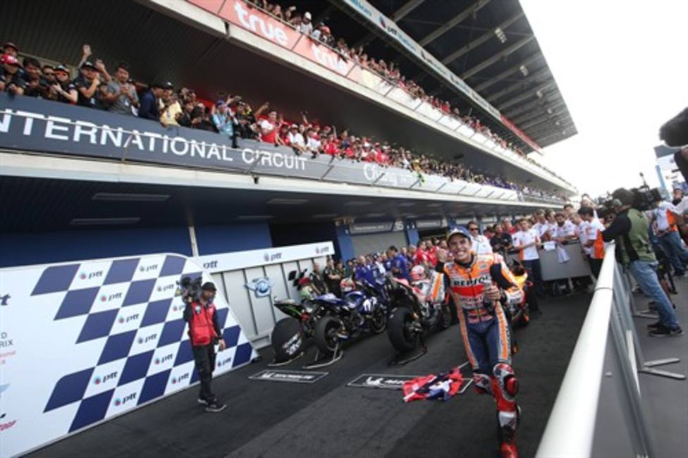 Marc Márquez en el GP de Tailandia