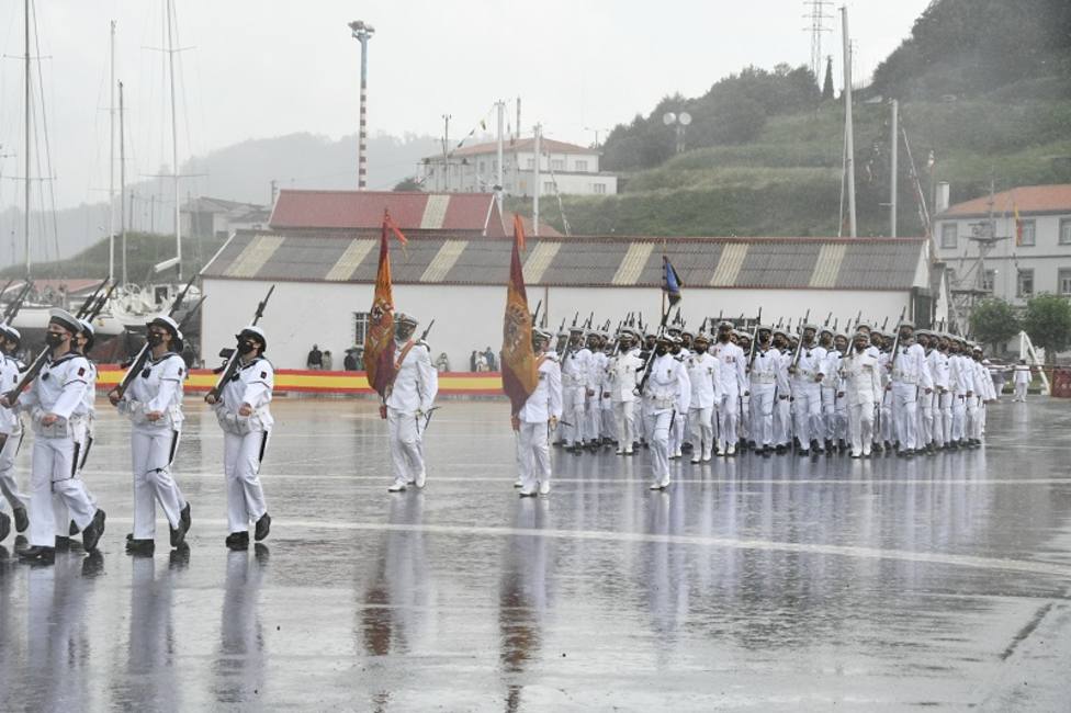 El acto tuvo lugar en la Esengra. FOTO: Armada
