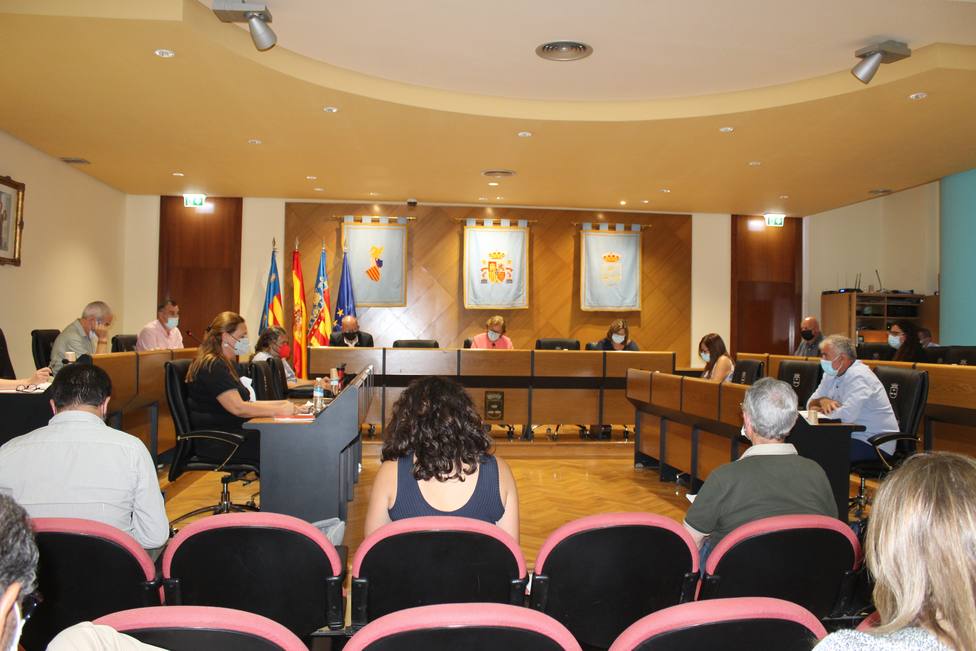 Pleno del ayuntamiento de Burriana