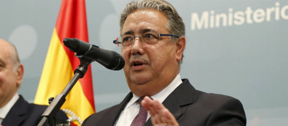 Juan Ignacion Zoido durante su toma de posesión como nuevo ministro del Interior. EFE