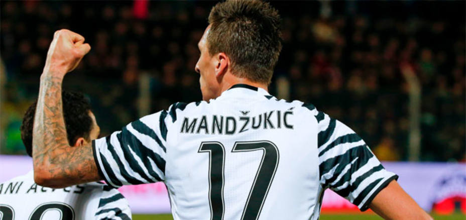 Mandzukic, goleador ante el Crotone. REUTERS