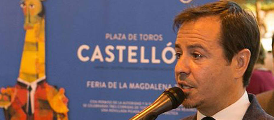 Ramírez expresó su deseo de que los carteles de Castellón gusten a los aficionados. ÁLVARO MARCOS