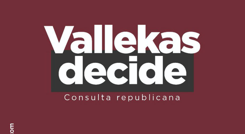 El cartel de la consulta convocada por la plataforma Vallekas Decide. @Vallekas23J