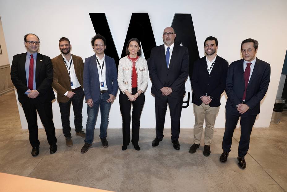 Reyes Maroto visita las instalaciones de la aceleradora de startups de Telefónica