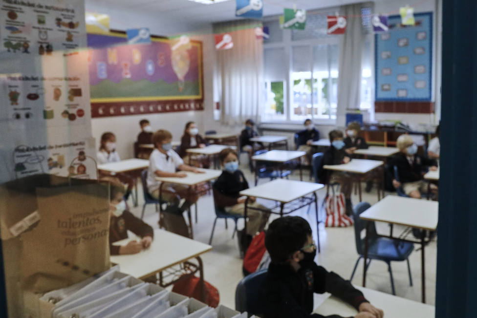 Foto de archivo del interior de un centro escolar - FOTO: Europa Press / Jesús Hellín