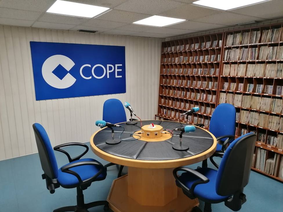 Estudios de la cadena COPE Ferrol ubicados en la Plaza de España