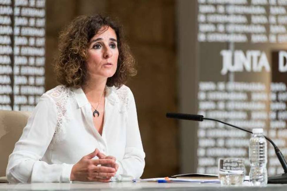 Olga García, consejera para la Transición Ecológica. Junta de Extremadura