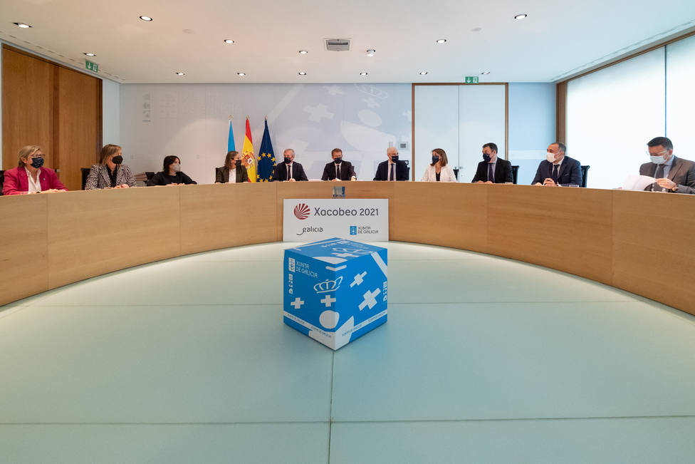 O titular do Goberno galego preside a reuniÃ³n do Consello da Xunta
