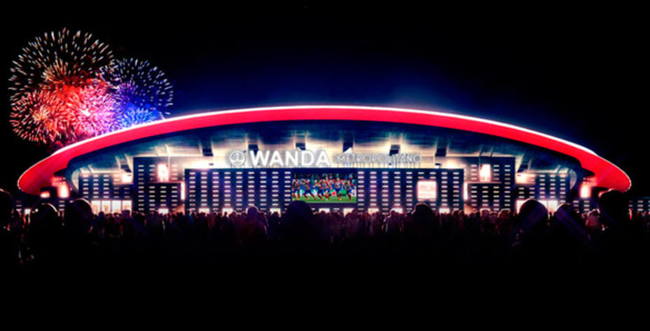 La final de la Champions League de 2019 podría ser en el Wanda Metropolitano. Foto: ATM.