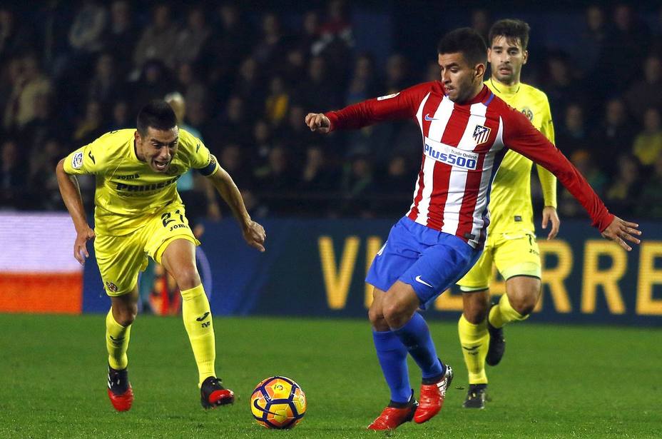 El Atlético ha recibido 14 veces al Villarreal en el Calderón en LaLiga: 8V, 3E y 3D