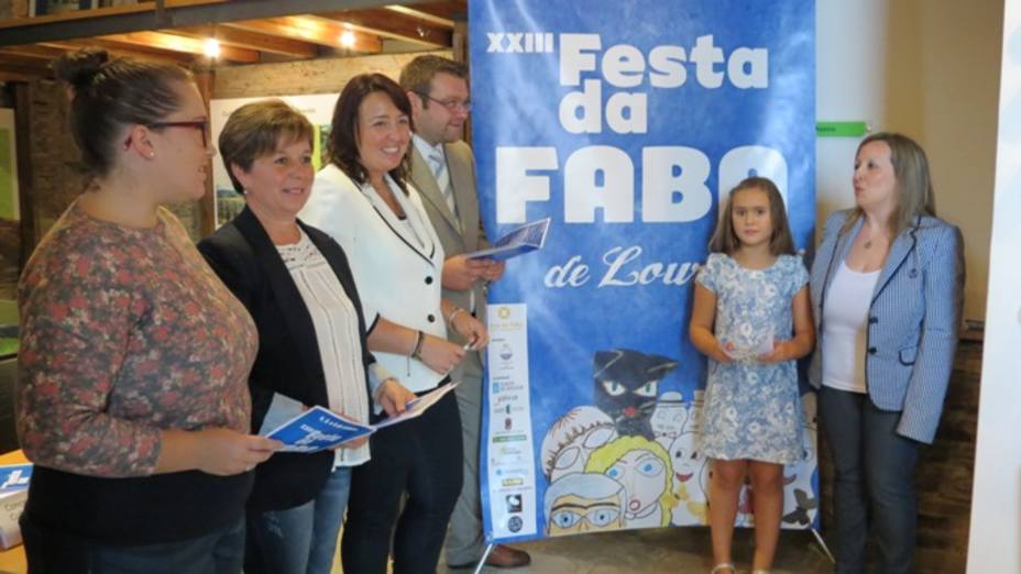 Presentación de la Festa da Faba en el 2013
