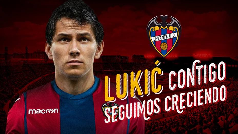 El Levante anuncia la cesión de Sasa Lukic procedente del Torino