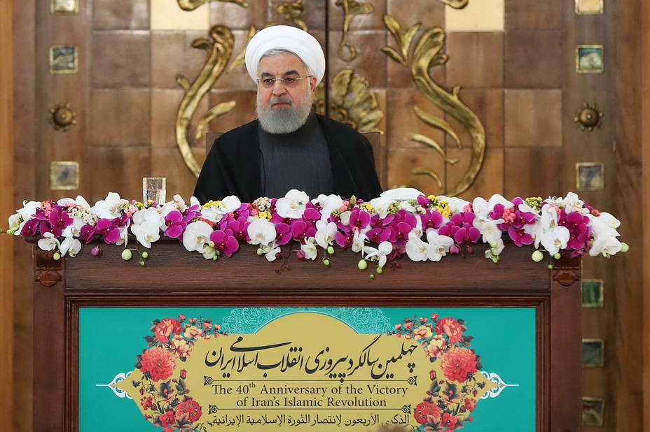 Irán conmemora este lunes con protestas en varias ciudades el cuadragésimo aniversario de la Revolución Islámica