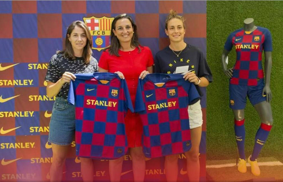El Barcelona pone a la venta por primera vez la camiseta del equipo femenino