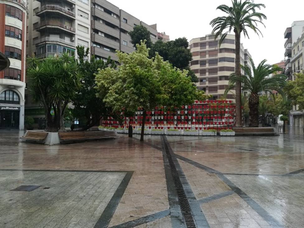 Plaza de Santo Domingo en Murcia
