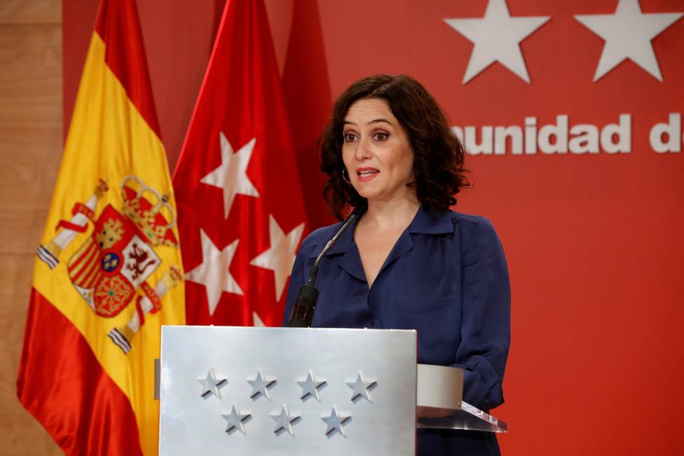 Ayuso pide diálogo al Gobierno y buscar medidas ajustadas a derecho para Madrid