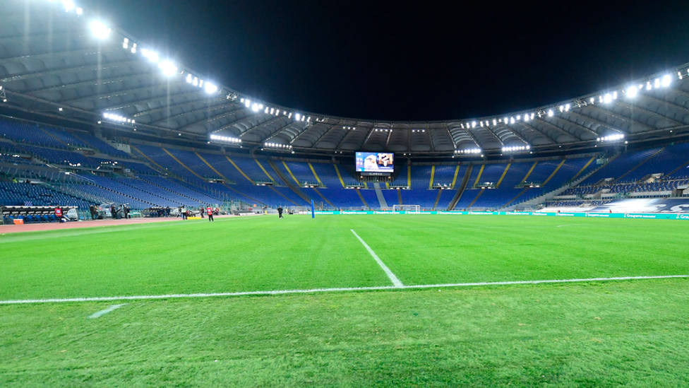 Imagen del Estadio Olímpico de Roma, sede de la Eurocopa. EFE