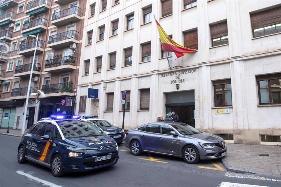 Sede de la Jefatura Superior de la Policía Nacional en Murcia