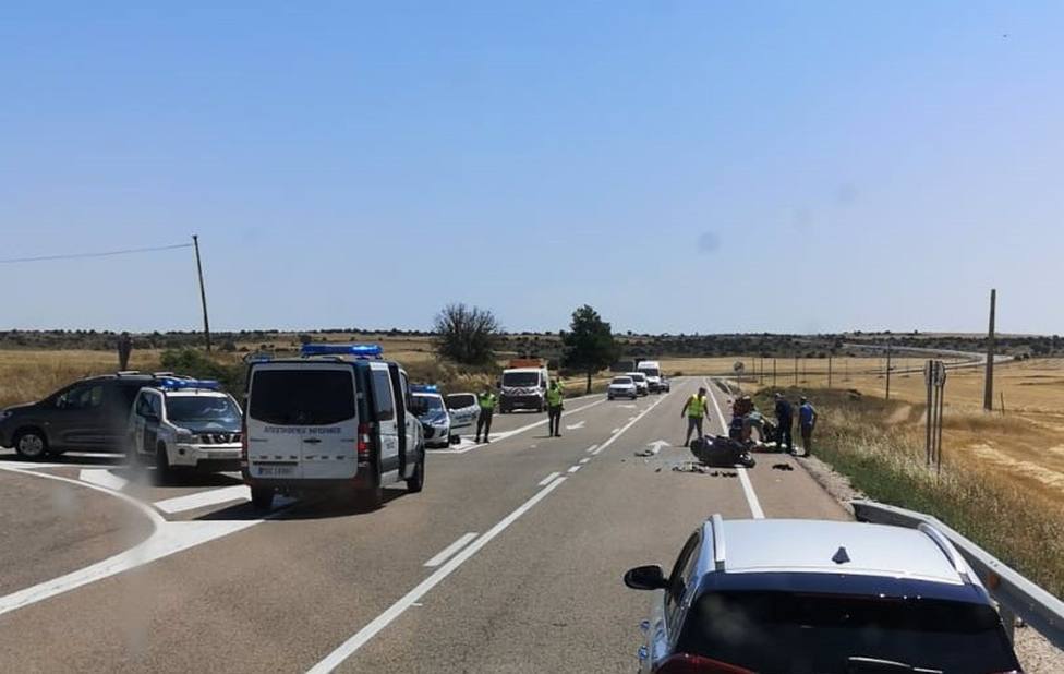 Accidente de moto en Cuenca