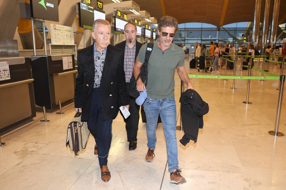 Rodolfo Sancho abandona Madrid para reencontrarse con su hijo Daniel en Tailandia