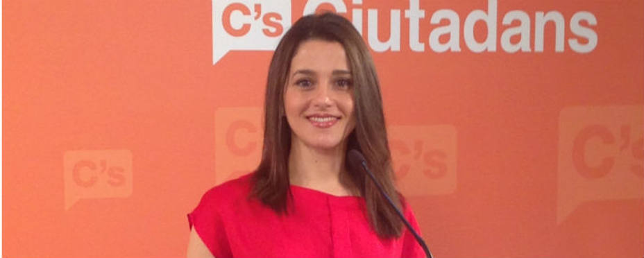 Inés Arrimadas, candidata a la Generalitat de Cataluña. Ciudadanos