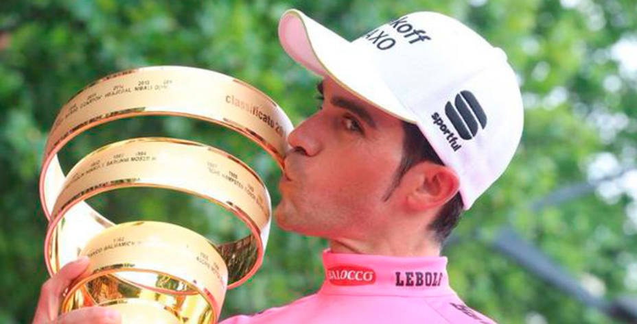 Alberto Contador, ganador del Giro de Italia