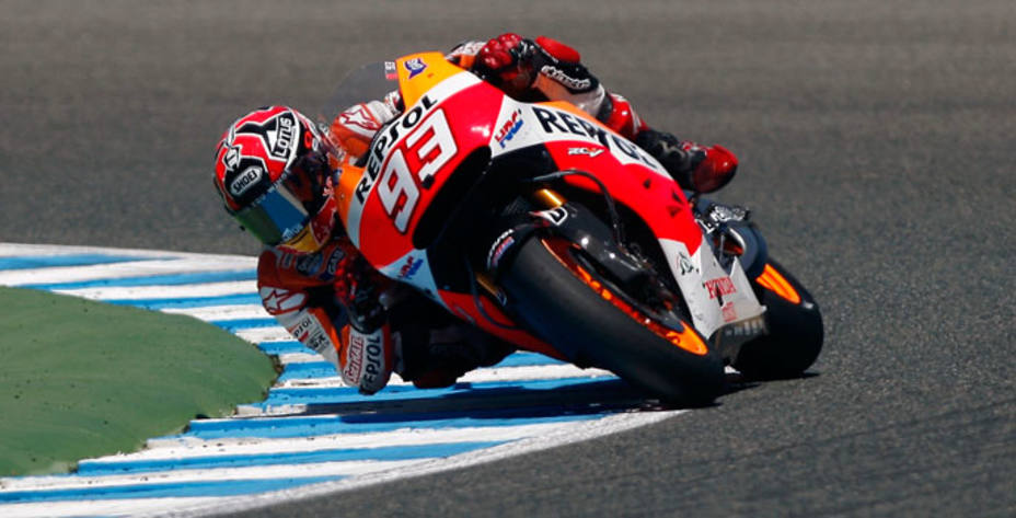 Márquez correrá con Honda hasta el año 2016. Reuters.
