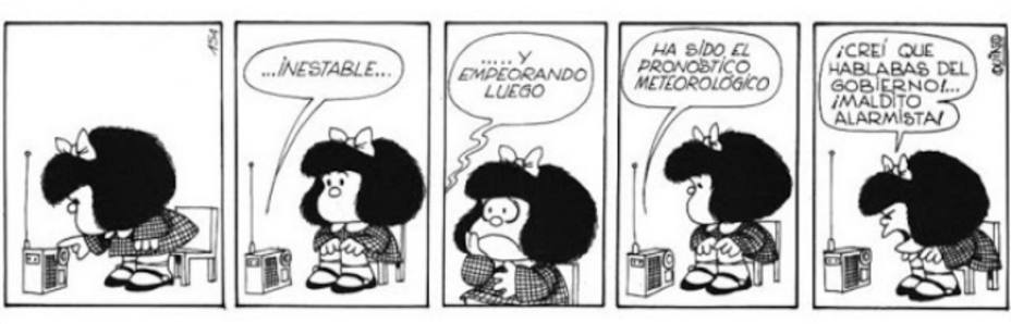 En estos 50 años Mafalda ha tenido un hueco para la radio