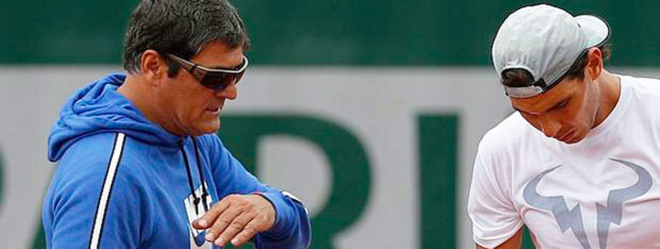Toni Nadal, entrenador de Rafa Nadal. REUTERS