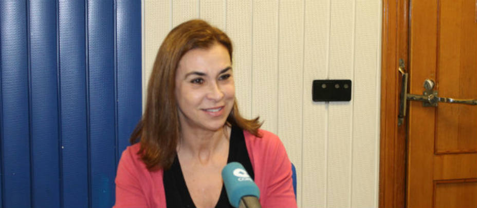 Carmen Posadas durante su entrevista en La Linterna