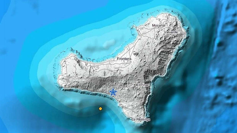 Dos terremotos en menos de un minuto en la isla de El Hierro