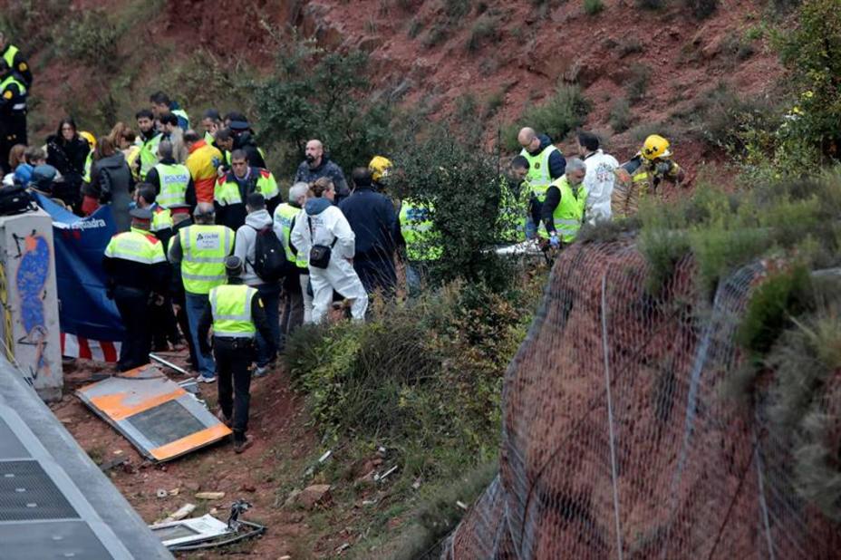 Un pasajero del tren accidentado en Cataluña: Ha sido como un terremoto a lo bestia