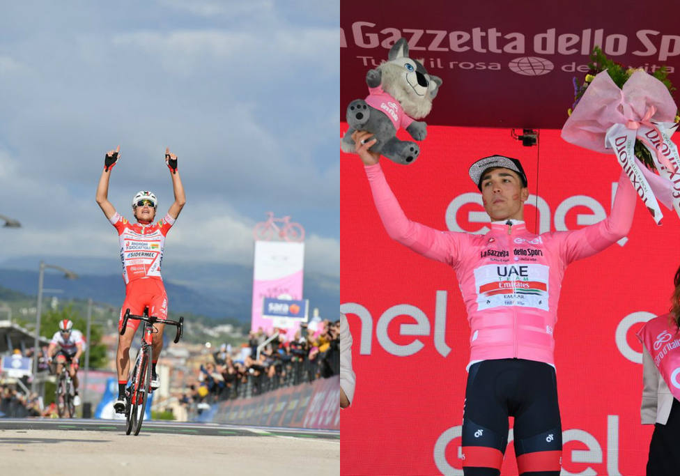 Masnada y Conti, protagonistas del Giro