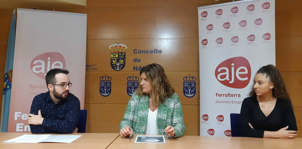 Presentación de los premios Ferrolterra Emprende en el concello de Narón