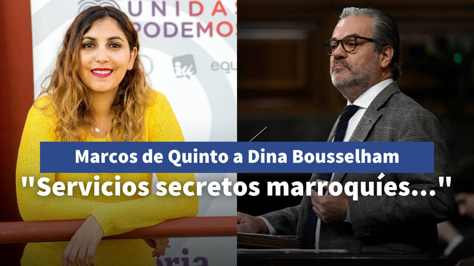 La insinuación de Marcos de Quinto sobre Dina Bousselham: Los servicios secretos marroquíes...