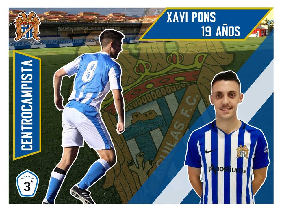 Xavi Pons, renueva un año más con el Águilas FC y jugará en el filial